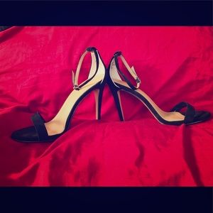 Express Ankle Strap Plush 4” Sandals